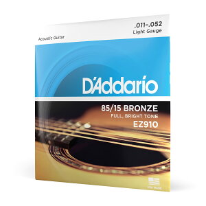 yzD'Addario __I AR[XeBbNM^[ 85/15AJuY Light .011-.052 EZ910 yKiz