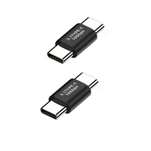 yzUSB A_v^[ ^Cvc ϊA_v^ 10Gbpsf[^]/65W/5A}[d usb-c pA_v^ Mac Book ProANintendo SwitchANexus 6P 5XȂǂType-CfoCXɑΉ 2Zbg (type-c IX-IX)