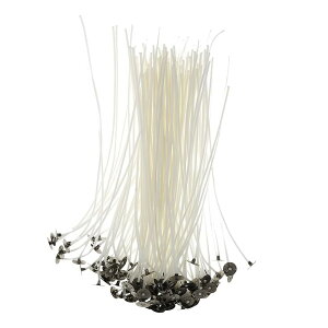 【送料無料】キャンドル 芯 ジェルキャンドル ジェルワックス キャンドル芯 座金付き 100本セット 長10cm DIY ハンドメイド キャンドル 手作り コーティング キャンドル ソイワックス ろうそく
