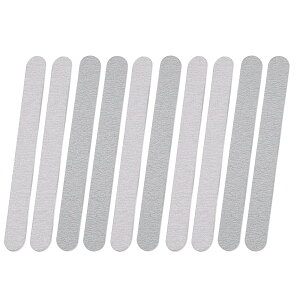 【送料無料】爪やすり 両面タイプ 爪やすり粗目と細目があって ネイルケア やすり ジェルネイル用ファイル マニキュア除去 ツール 再利用可能 男女兼用 10本入 (100/180グリット)