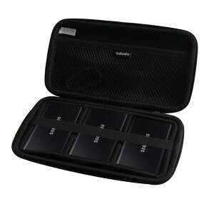 yzAdada pی[P[XΉ Samsung T7 /T7 Touch 500GB/1TB/2TB OtSSD[P[XΉ3̃n[hhCu) (ubN)