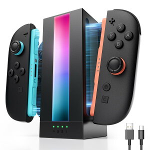 yzJSAUX EnergyFlow Switch 2 WCRp [dhbNb}4䓯[dERGBCgELEDCgEType CP[utbSwitch2 JoyCon Rg[[ΉX^h