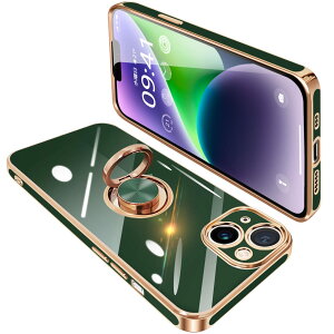 yziPhone14 Plus P[X Ot ACtH14Plus O Jo[ ϏՌ TPU 360°] X^h@\ bLH ԍڃz_[ Xgbvz[t 6.7C`(_[NO[)