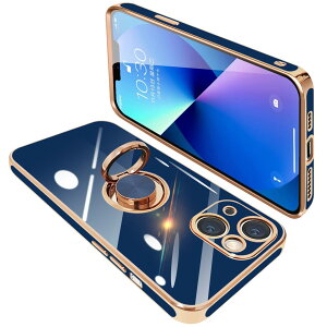 yziPhone13 P[X Ot ACtH13 O Jo[ ϏՌ TPU bLH 360°] X^h@\ ԍڃz_[ Xgbvz[t 6.1C`iu[j