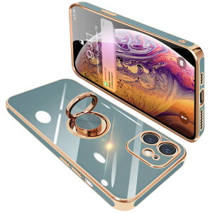 yziPhone12 Mini P[X Ot ACtH12Mini O Jo[ ϏՌ TPU bLH 360°] X^h@\ ԍڃz_[ Xgbvz[t 5.4C`iO[j