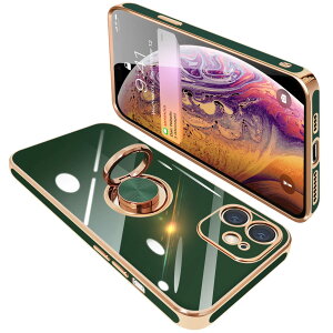 yziPhone12 Mini P[X Ot ACtH12Mini O Jo[ ϏՌ TPU bLH 360°] X^h@\ ԍڃz_[ Xgbvz[t 5.4C`i_[NO[j