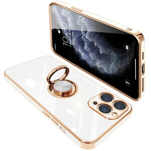 yziPhone11 Pro Max P[X Ot ACtH11promax O Jo[ ϏՌ TPU bLH 360°] X^h@\ ԍڃz_[ Xgbvz[t 6.5C`izCgj