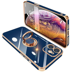 yziPhone12 Mini P[X Ot ACtH12Mini O Jo[ ϏՌ TPU bLH 360°] X^h@\ ԍڃz_[ Xgbvz[t 5.4C`iu[j