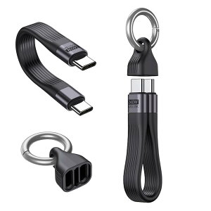 yzTerraShine usb c P[u type-c P[u 240W}[d 13CM 40Gbps f[^` 8K ^ѕ֗ hoΉ A_v^[ی L[Ot (ubN)