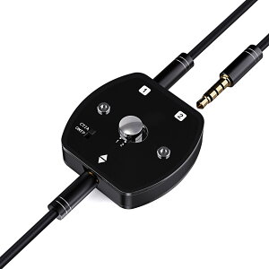 �y���������zCOOIDEA 3.5mm �I�[�f�B�I�Z���N�^�[ �^ �I�[�f�B�I�X�C�b�`���[ �|2����1�o��/1����2�o�̓I�[�f�B�I�ؑ֊�ATS TRS TRRS�Ή��A�m�C�Y�����݌v�A�X�s�[�J�[�E�w�b�h�z���ؑ։\�APC