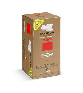 �y���������zMusetti for De'Longhi (�f�����M) �J�t�F�|�b�h �G�{�����[�V���� MP18-EV ���Z�b�e�B 18���� �C�^���A�� �A���r�J��100% �G�X�v���b�\ �J�v�`�[�m �J�t�F���e