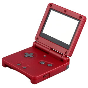 【送料無料】OSTENT カバー フルハウジング シェル ケース 交換 任天堂 GBA SP ゲームボーイアドバンス SP用 (Red)