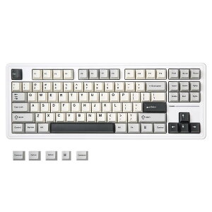 yzYUNZII YZ87 KXPbg JjJL[{[h TKL CXzbgXbp Q[~OL[{[h 4wpbh BT5.0/2.4G/USB-C NKRO RGBobNCg Win/Macp ZKF؎擾 (zCg