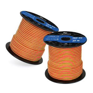 �y���������zAbma Cord �p���R�[�h 3mm 3�c �ω׏d192kg 100%�i�C���� 30M - �U��