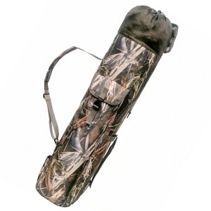【送料無料】GRmkt 釣り 竿 ロッド ケース バッグ 釣竿 スタンド フィッシング 竿袋 手提げ 肩掛け 持ち運び 軽量 大容量 5本 挿入 収納 カモフラージュ1