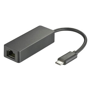 【送料無料】オーム電機PCGEAR LAN変換アダプター Type-CをLANに変換 有線LANアダプター Type-Cコネクタ搭載 GigaLANアダプター PC-SHL13-K 01-3110 OHM