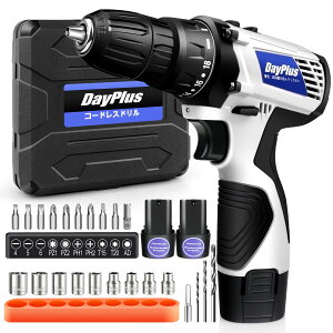 yzDayPlus dhCo[ dh 16.8V 18+1iKgN ő45N.m 2iϑ0-400RPM/0-1400RPM 1.5Ahobe[ SbN tؑ R[hX [{bNXt ؍Hp ^ y DIY 