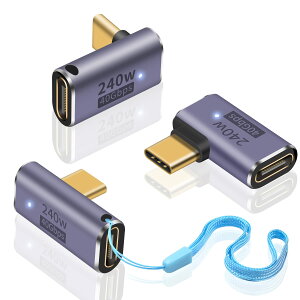 yzDuttek L^ USB CϊA_v^[240WAUSB C LIXXA_v^[40GbpsAUSB Type CϊA_v^[8KrfI USB CGNXe_[ USB 4P[u Thunderbort 4/3 ^ubgȂType CfoCX