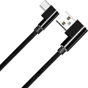 yzSKZIRI USB Type C 90x P[u L^ P[u USB ʑ} 90xȂ USB A 2.0 f[^] ϋv fh~ iC҂ (1.5m)