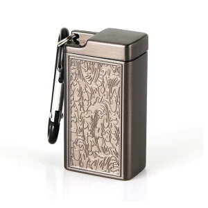 【送料無料】siawadeky 携帯灰皿 おしゃれ におわない アッシュトレイ 軽量 頑丈 吸い殻入れ シガレットケース 携帯便利 キーホルダー 車用灰皿 防水 ピルケース 耐湿防圧 小物入れ 応急処置