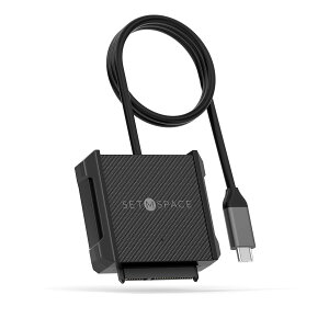 yzSETMSPACE SATA USBC 3.0ϊP[u 2.5C`n[hfBXNhCuHDD SSD SATA USB TYPC CϊP[u5Gbps PCAPCA~jPCAMacbookAm[gPCȂ̃foCXɎgp 2.5 C`