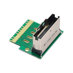 yzNFHK PCI-E Slimline SAS 4.0 SFF-8654 8i 74s  SFF-8654 74s IXX A_v^[ pxteXgc[