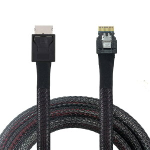 yzNFHK OcuLink PCIe PCI-Express SFF-8611 4i to SFF-8654 XC SSD f[^ANeBuP[u 50cm