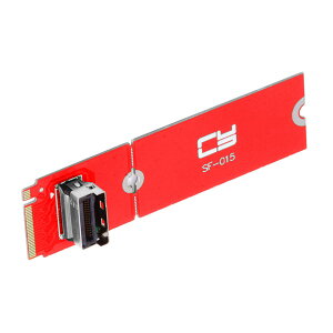 yzNFHK PCI-E 4.0 M.2 M-Key to MCIO Mini Cool Edge IO XzXgA_v^[ PCIe Nvme SSD 2280 2230p