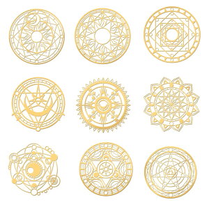 yzOLYCRAFT 9 XebJ[ WXebJ[ @w 4x4cm 蒠XebJ[ V[ p[V[ fRf ^ ANZT[p[c S[hXebJ[