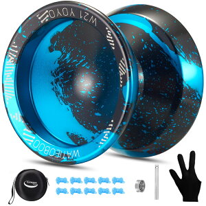 【送料無料】WATIEOBOO YOYO W21 デュアルモード メタルトップフィンガー プロフェッショナル ヨーヨー (非反応型および反応型yoyo)。お子様の初心者yo-yoからプロレベルの大人のプレイヤー、yoyos