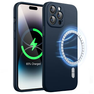 yzJETech iPhone 14 Pro 6.1C`p }Olbg VRP[X MagSafeΉ VL[\tg^b`̓dbJo[ JYی ()