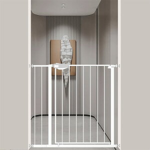 【送料無料】Seogva ベビーゲート 拡張フレーム付き バリアフリー ゲート 高さ78cm 三重ロック 赤ちゃんゲート ブラック ホワイト ブラウン 突っ張り式 開閉式 階段上ゲート ピーナッツロック