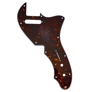 【送料無料】Musiclily Pro 11穴 テレキャスターピックガードFender American 1969 Tele Thinlineエレキギター用、鼈甲柄 4P