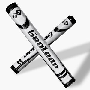 【送料無料】Geoleap パターグリップ-ソフトポリウレタン素材 ラウンド型 軽量ゴルフグリップ 4色 2サイズオプション (ブラック, スタンダードサイズ(2.0))