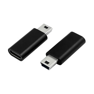 yzDuttek USB C to ~jUSBA_v^[ 2pbN USB C (X) Mini USB(IX)A_v^[ USB Mini BIXto USB C ϊ [dA_v^[ 2 Kis
