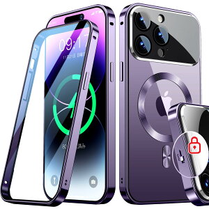 yzRosycoveryV̈̌^YEJjJbNziPhone 14 Pro p P[X Mag-safeΉ[360°SʕیEʋKX][{̂̐FECD Mag-safeO]}OZ[t CX[d