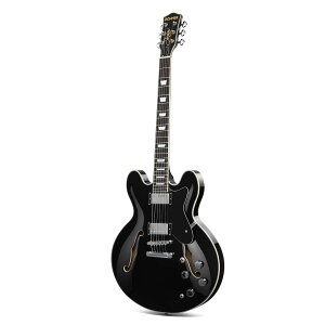 yzDonner Z~ARM^[ GLM^[ Z~AR[XeBbNM^[ Z~zE{fB _uJb^EFC Jazz Electric Guitar with Semi-Hollow Body ubN DJP-1000D