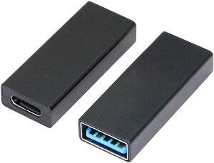 【送料無料】CERRXIAN USB 延長 コネクタ type c usb a変換 USB C to USB 3.0 変換アダプタ USB Type C 中継アダプタ usbメス-メス アダプタ 高速充電 データ伝送 5Gbps ledライト usb 加熱パッド usb 用