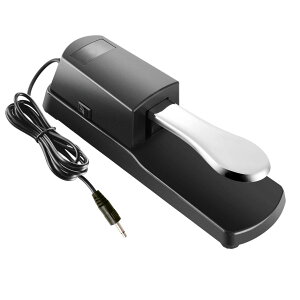 【送料無料】ニコマク NikoMaku 電子ピアノ ダンパーペダル フットペダル サステインペダル アダプタ不要 3.5mm端子小型電子ピアノ汎用 SWANシリーズ対応