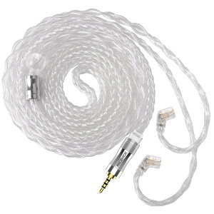 yzNICEHCK LitzPS Pro CzP[u 4N8c 99.99%x qdc 2pin 2.5mm vO E AbvO[hP[u P _炩4 1.2m DIYCz̃ANZT pP[