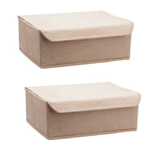 【送料無料】EXDUCT 収納ケース 2個セット 衣装ケース 収納ボックス 仕切りボックス チェスト 引き出し 衣類 不織布 仕切り 小物入れ ベージュ