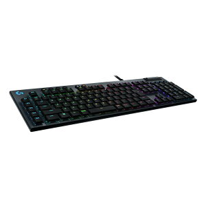 【送料無料】Logicool G ゲーミングキーボード G813-TC 有線 タクタイル 茶軸 薄型 確かな打鍵感 GLスイッチ 日本語配列 LIGHTSYNC RGB USB パススルー ゲーミング キーボード メカニカルキーボード G813