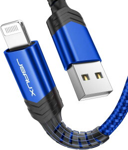yzwMFiF؁xJSAUX Lightning P[uu2.4A}[df[^]vCgjOP[u ϋv iC҂ iPhone 14/13/12/11/Pro Max/Plus/MiniAiPadȂǂɑΉ (1.8M, u[)
