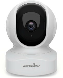 yzWansview Q5lbg[NJ 300f 2KxCr[j^[ CXh 360x xr[ Vl ybg 2.4GWi-FiΉWi-FiJ ̌m o ÎBe ^\ A