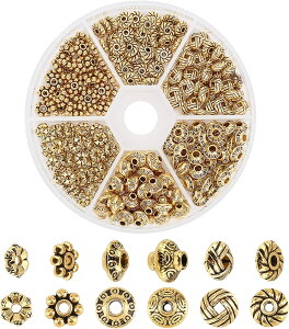 yz[PH PandaHall] 300/ F Ԍ^  r[YLbv Lbv t[ `[ e ԍ Xy[T[r[Y ANZT[p[c `xbg ԏ W WG[