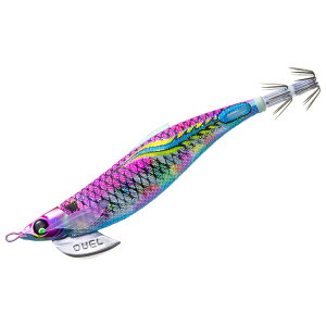 【送料無料】デュエル(DUEL) エギ: EZ-Q フィンプラス ランガン 3.5号 BLMP:08 ブルー夜光マーブルピンク