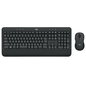 【送料無料】Logicool(ロジクール) マウス ワイヤレスキーボード セット MK545 静音 キーボード ワイヤレスコンボ パームレスト チルトレッグ搭載 長電池寿命 高耐久性 Unifying 国内正規品