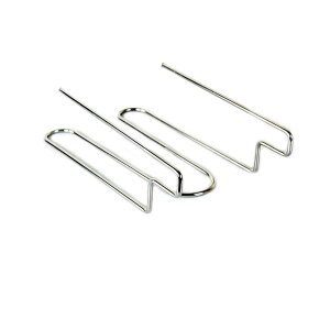 【送料無料】LUCKYBEE ワイングラスホルダー グラスハンガー ラック ステンレス製 吊り下げ 穴あけ不要 ネジ止め不要 2レーン ロングタイプ (板の厚さが2〜3cmまで対応) (中,第3版3cm)