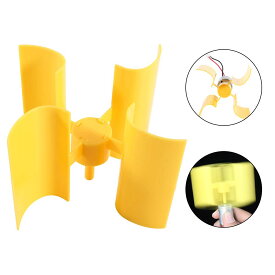 【送料無料】SOCOCO 風力発電機 マイクロ 風力発電 手作り用風力モーター 垂直型 実験用風力発電機 モータブレード 小型モーター DIYキット ブレードブリーズ 定格電力0.55 出力電圧5.5V 風力エネルギー モーター径24.5mm モーターの高さ34.2mm