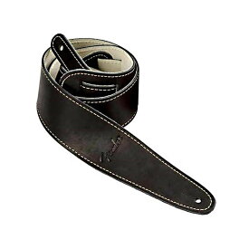 【送料無料】Fender ストラップ Fender Ball Glove Leather Strap, Brown